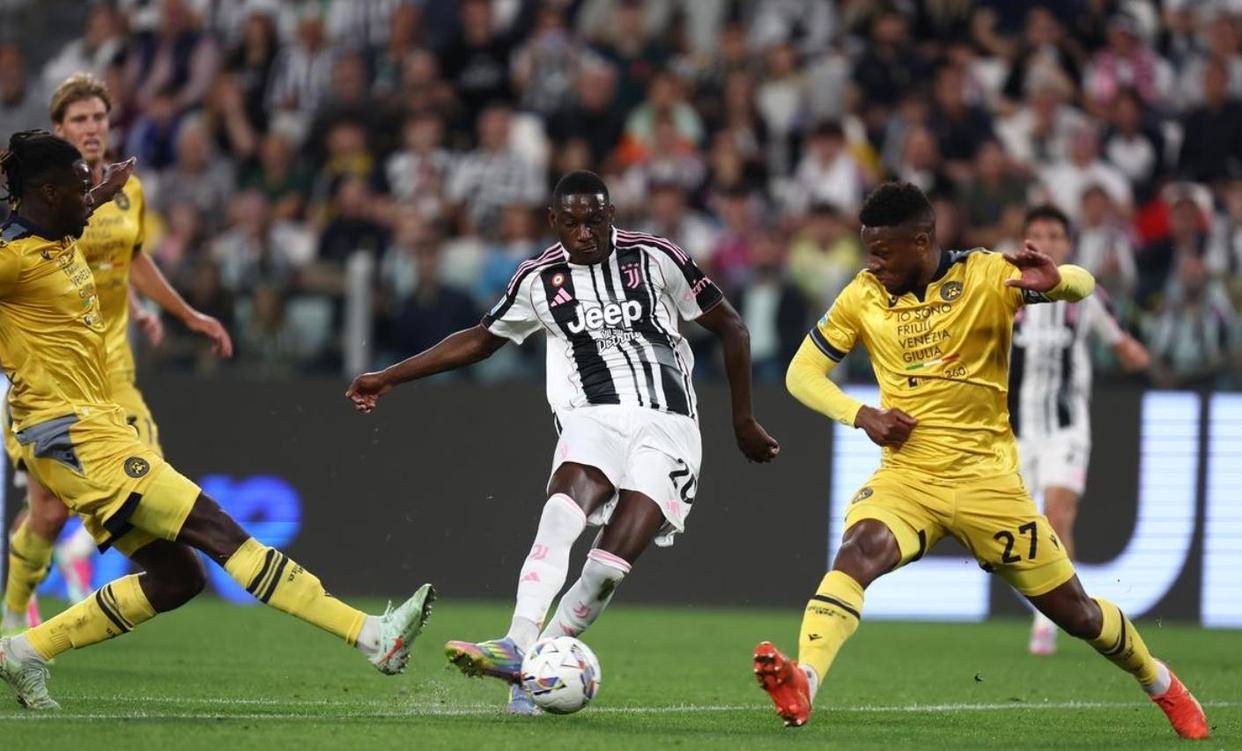 乌迪内斯客场击败尤文图斯，客场取得胜利